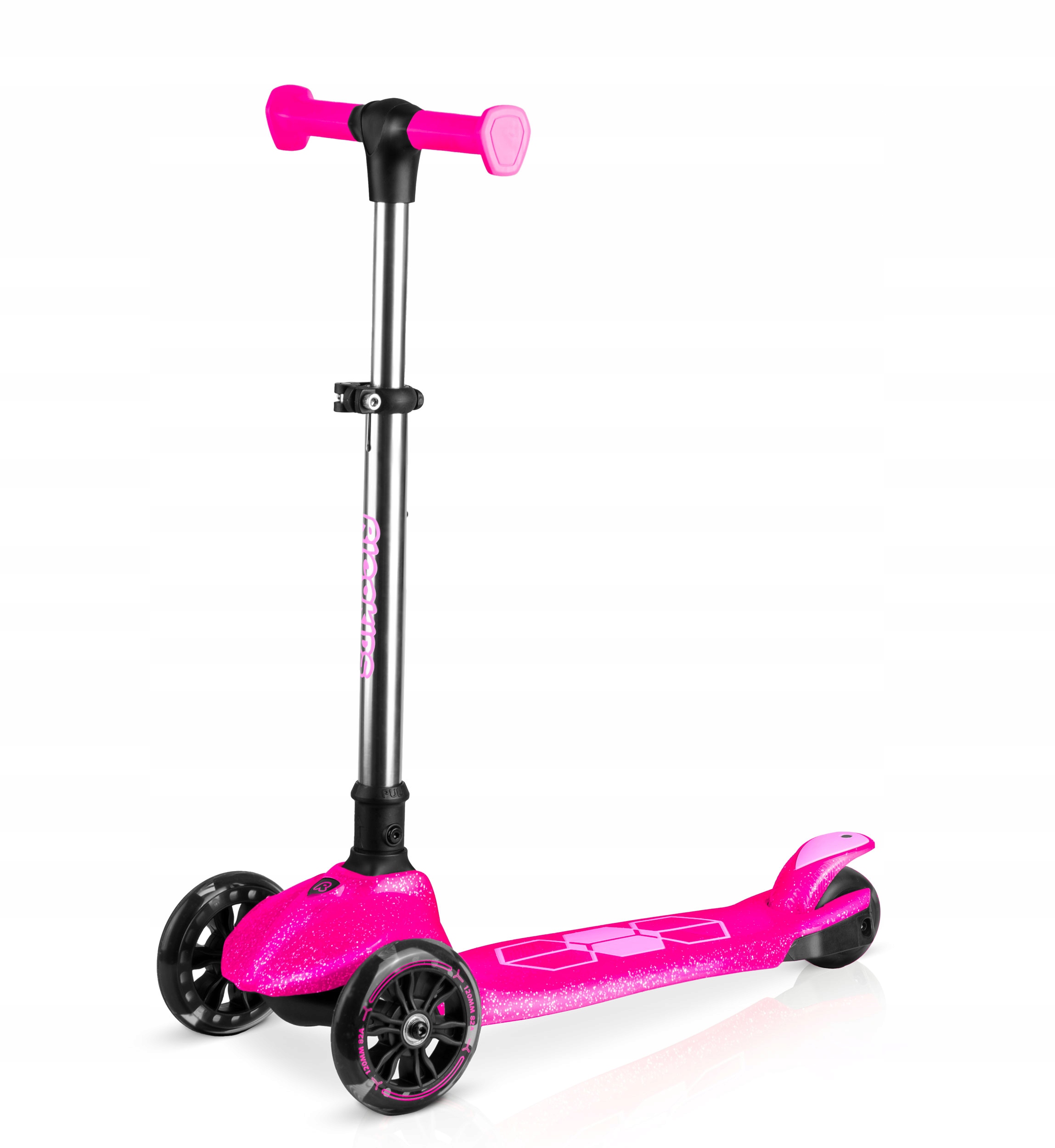 Hulajnoga trójkołowa dla dzieci Ricokids Jelly – Różowa radość na kółkach