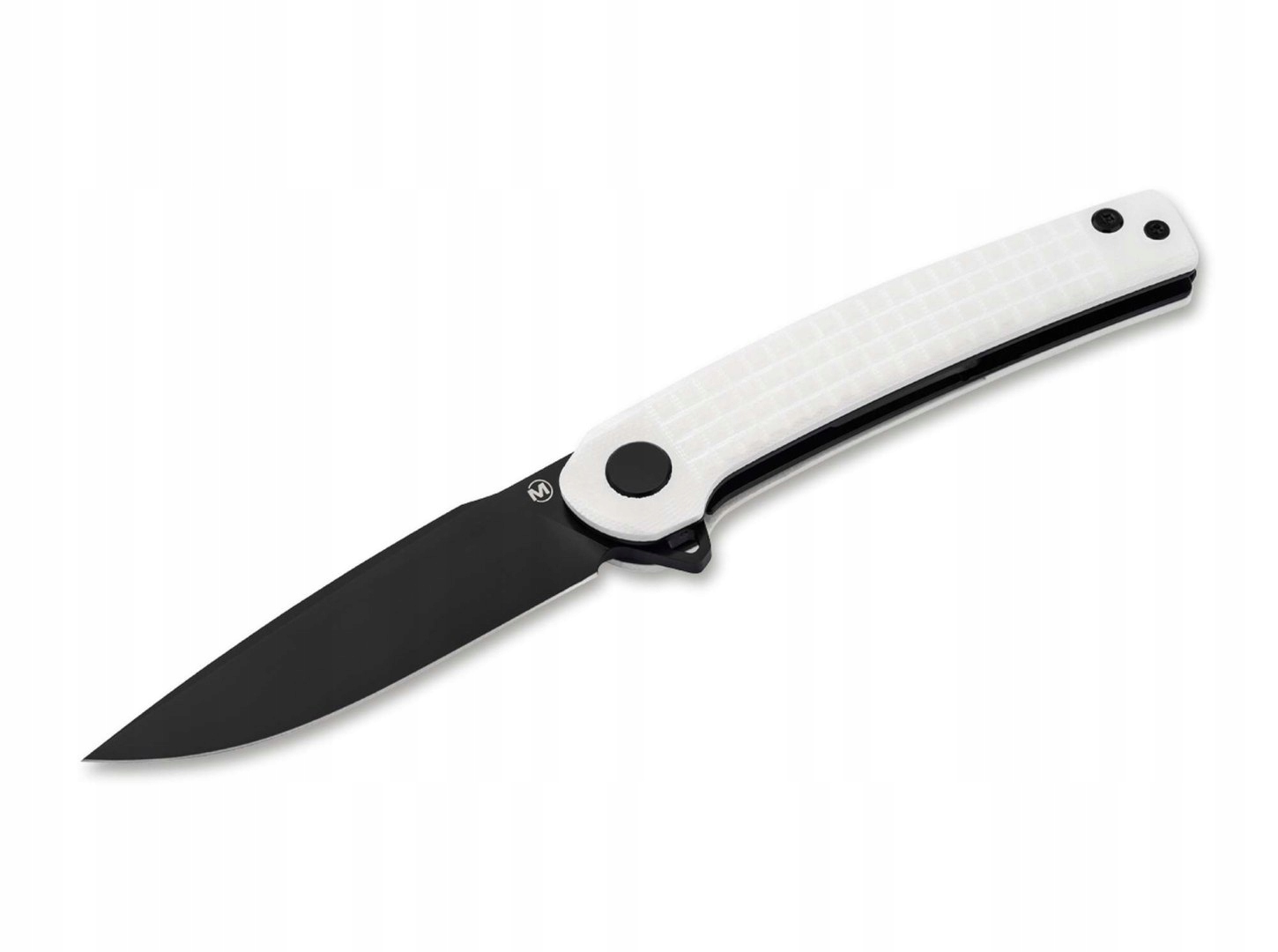 Ostrze typu drop-point ze stali 440B