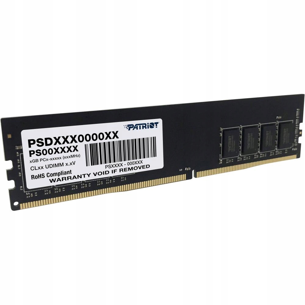 Patriot Signature DDR4 32 GB 2666MHz – Wydajność i niezawodność dla Twojego komputera