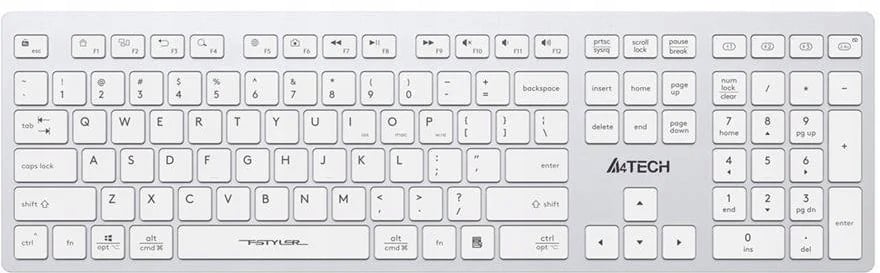 Estetyka i funkcjonalność – Biała klawiatura, która pasuje do każdego wnętrza