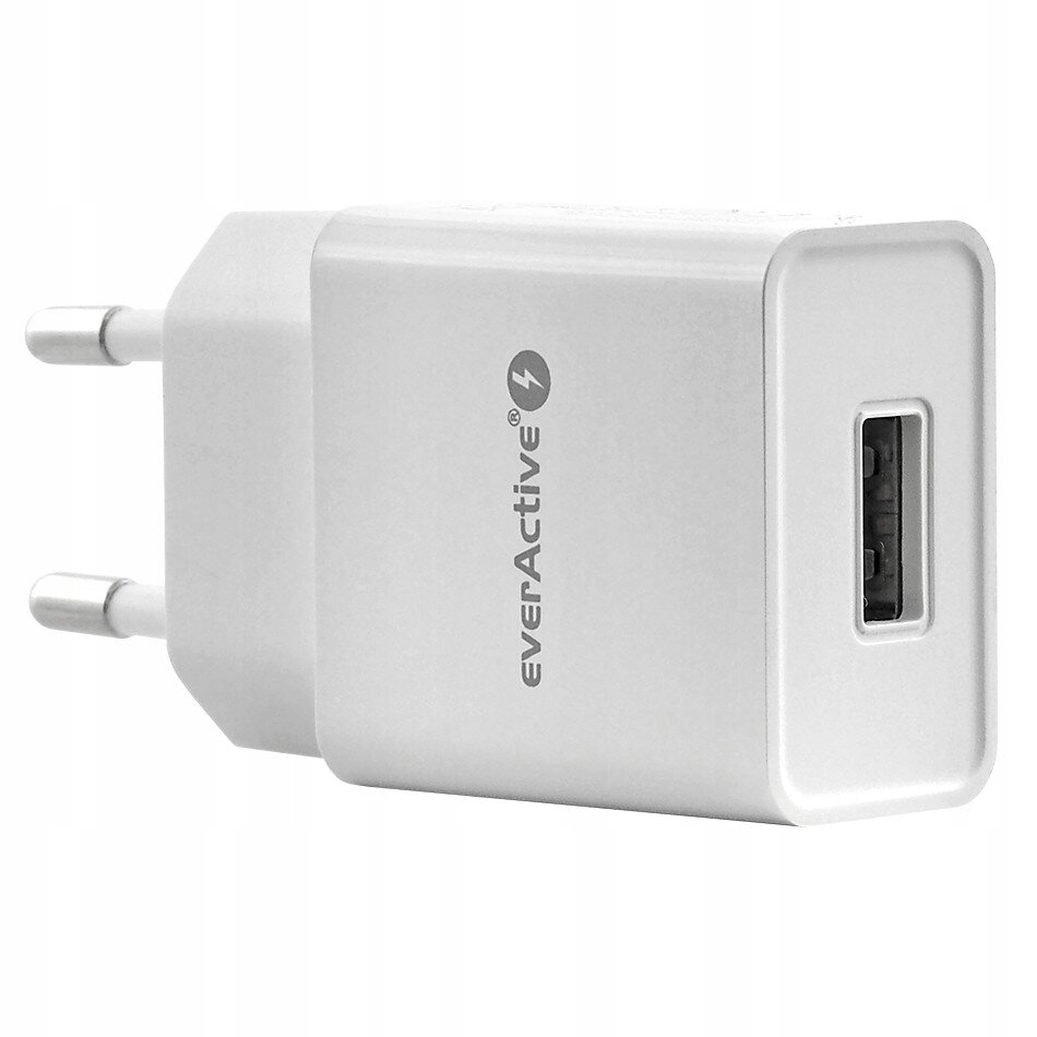 Ładowarka sieciowa everActive SC-200 1x USB-A 2.4A – Szybkie ładowanie dla Twoich urządzeń