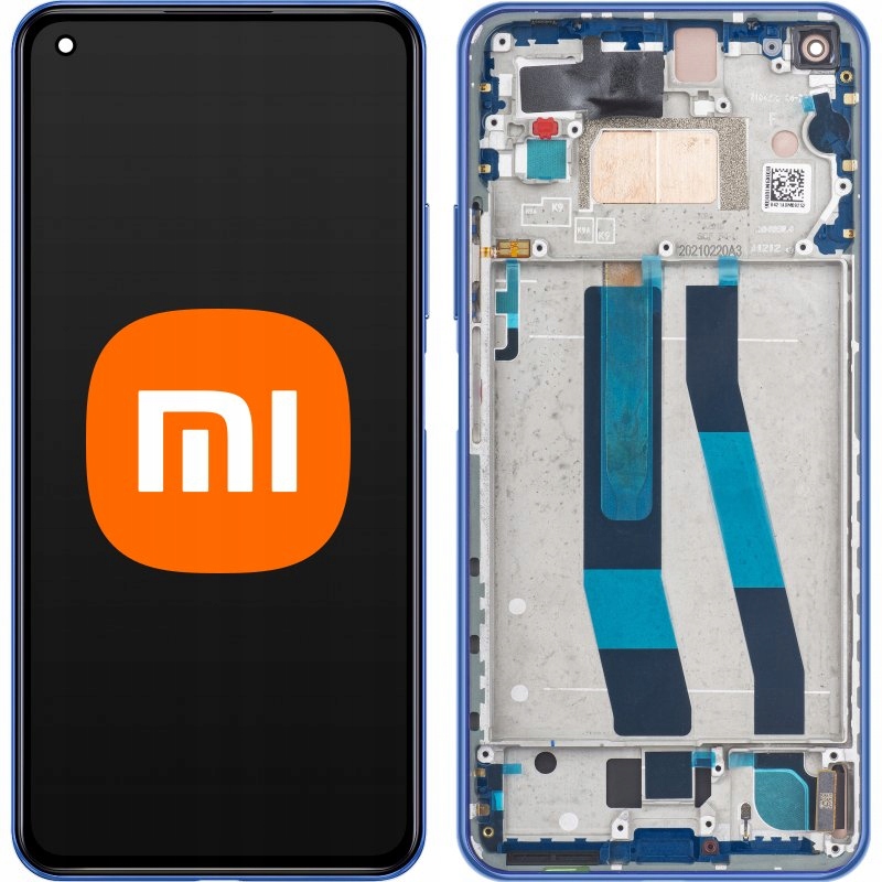 Oryginalny wyświetlacz Xiaomi Mi 11 Lite NIEBIESKI – Przywróć pełną funkcjonalność swojego smartfona