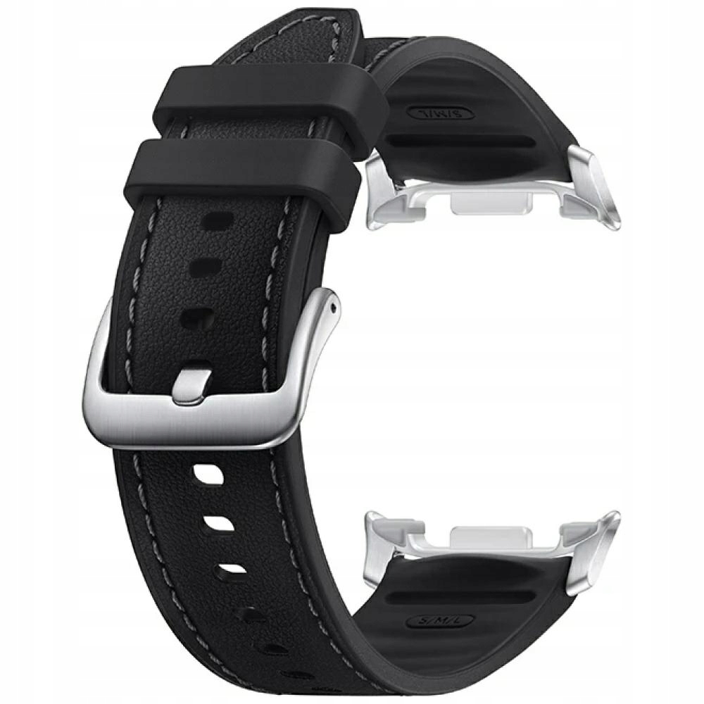 Pasek Samsung Hybrid do Galaxy Watch8 Classic (S/M/L) czarny – Styl i funkcjonalność w jednym