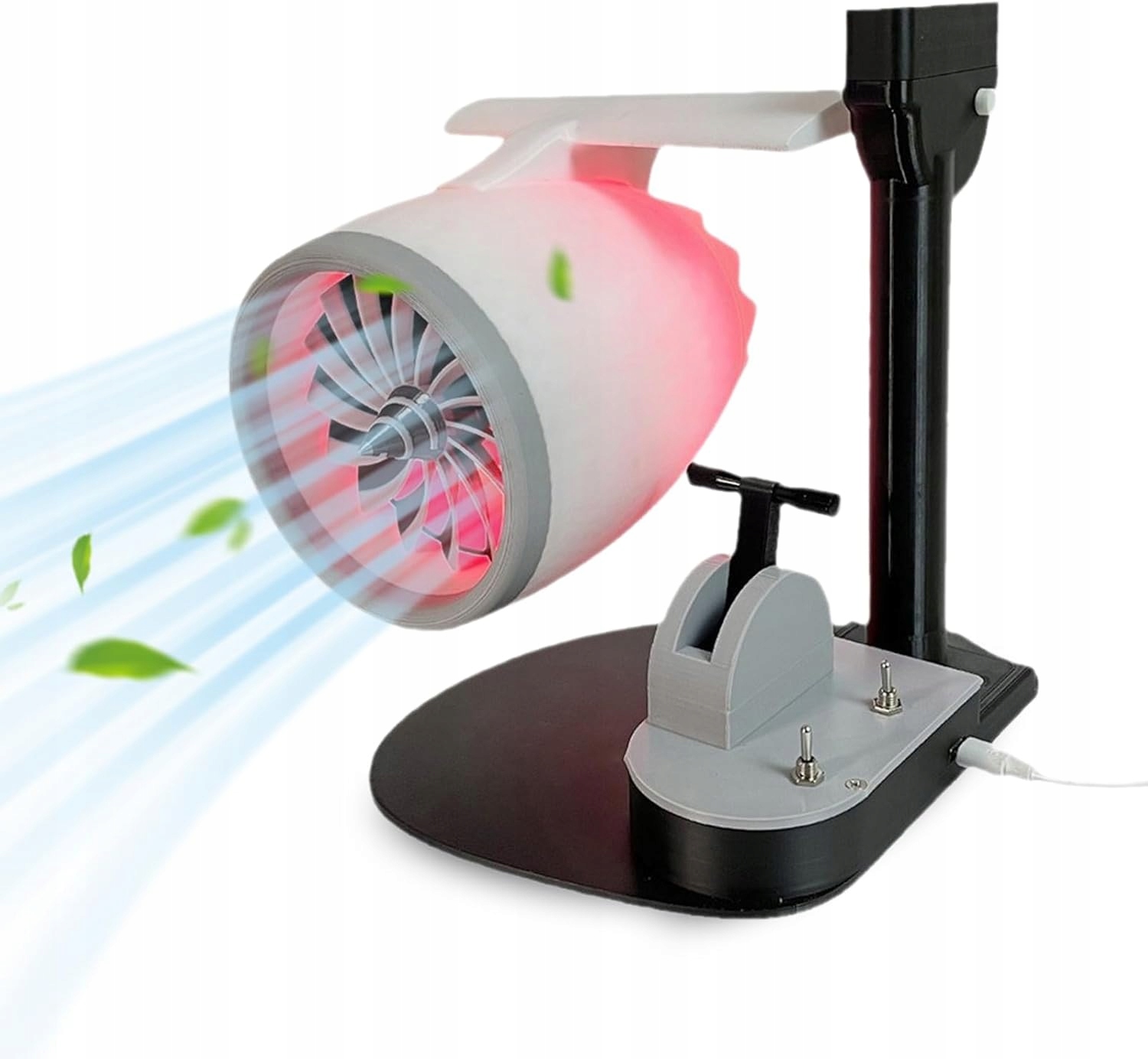 Funkcjonalność 2 w 1: wentylator i nawilżacz powietrza