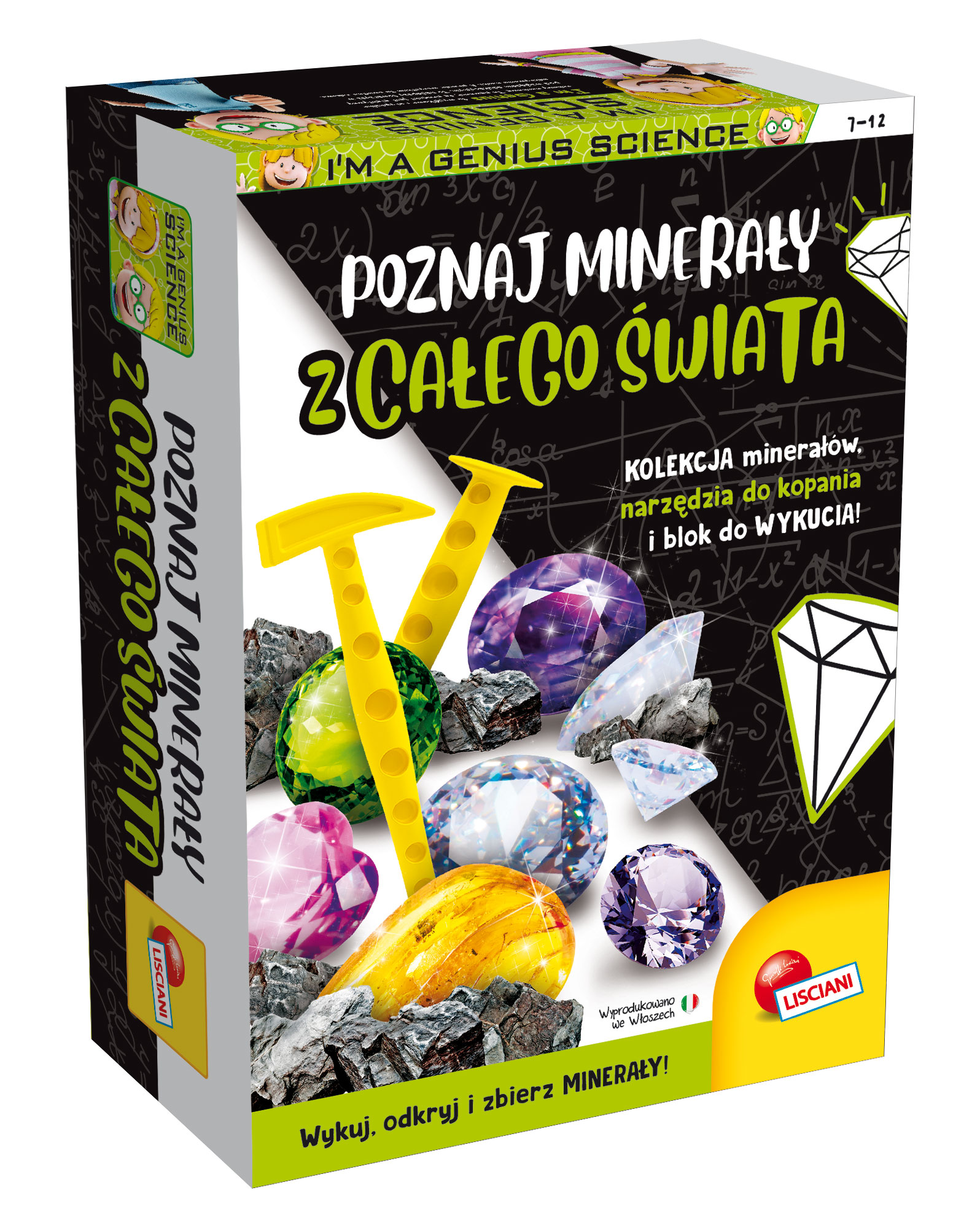 Zestaw naukowy Im a Genius – Poznaj minerały z całego świata
