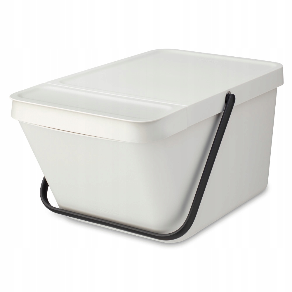 BRABANTIA Sort & Go – Kosz do segregacji odpadów 20L w kolorze szarym