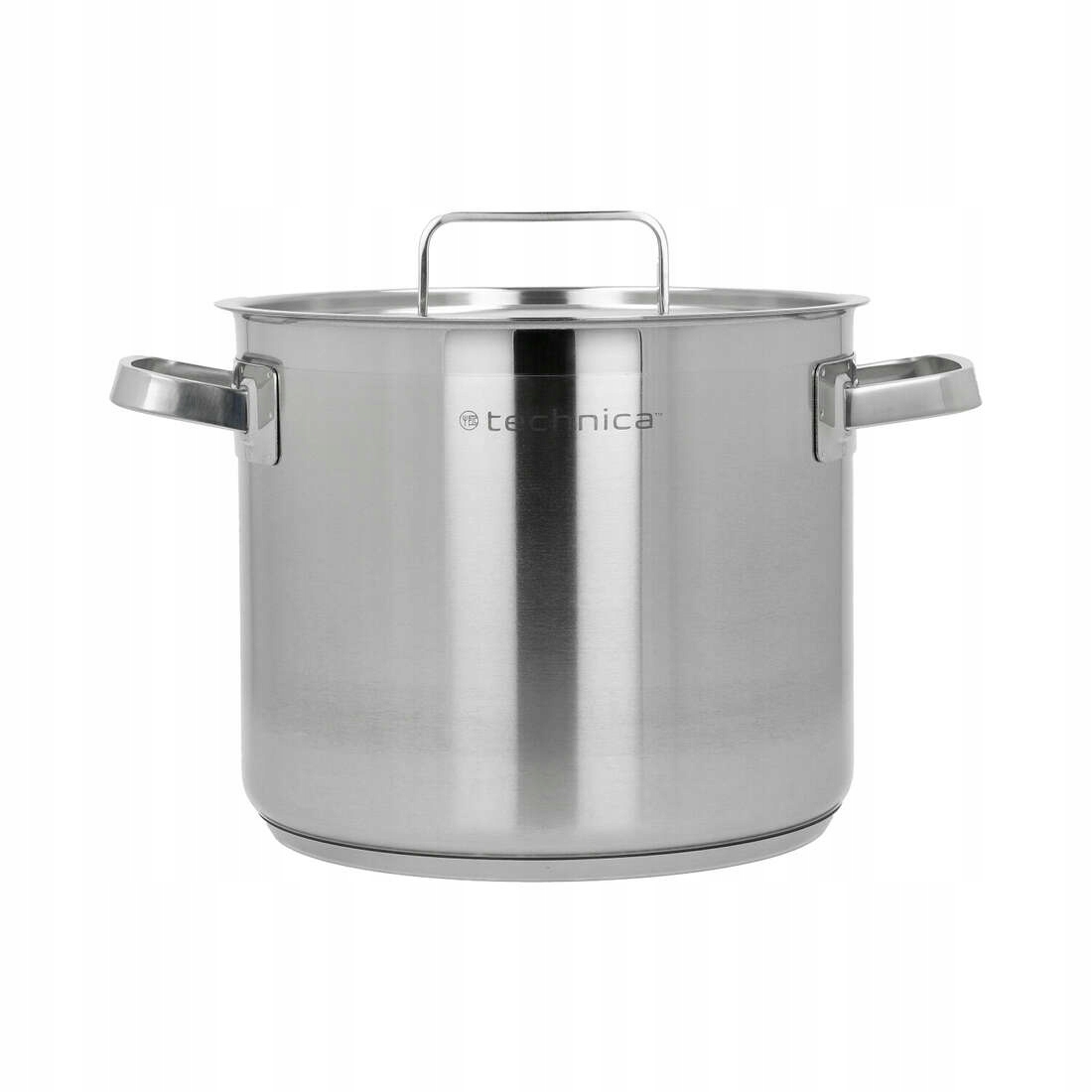 Garnek wysoki 6,3 l o średnicy 200 mm z pokrywką ze stali nierdzewnej | TECHNICA, Platinum Line