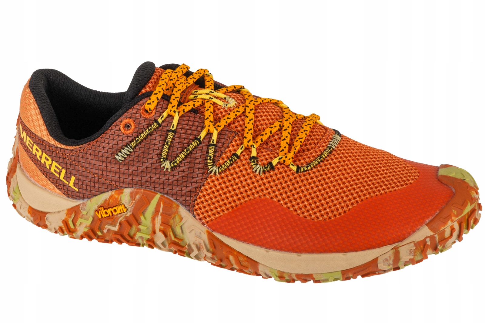Merrell Trail Glove 7 – Męskie Buty Do Biegania w Kolorze Pomarańczowym