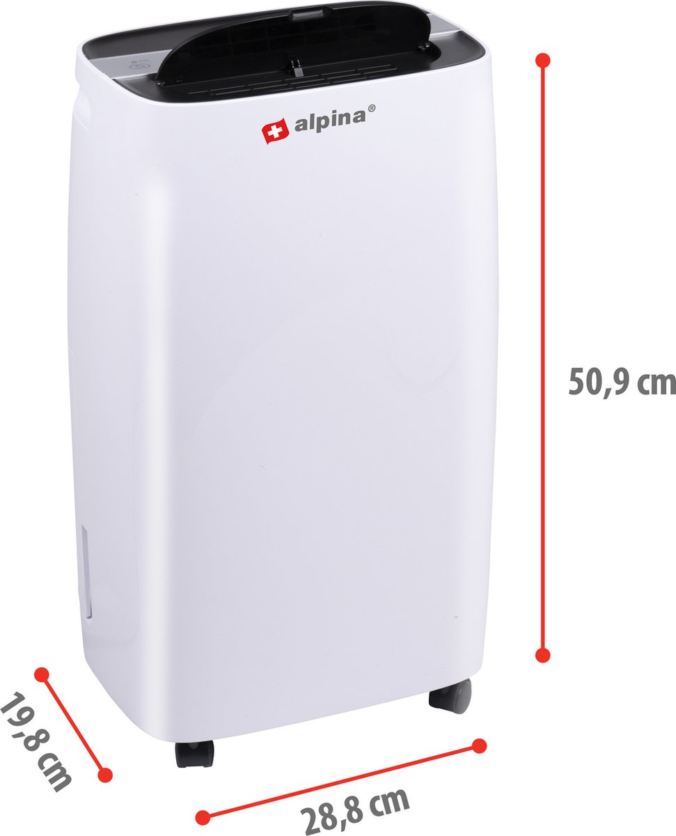 Cicha praca na poziomie 46 dB – Doskonały do sypialni i biura