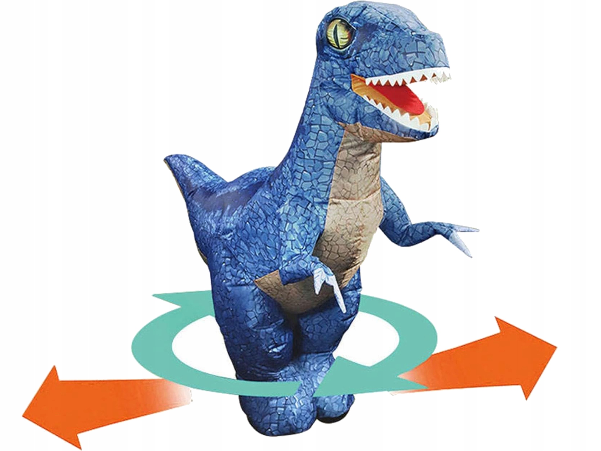 Madej Dinozaur pompowany R/C 2,4GHz – Zdalnie sterowana zabawka dla dzieci