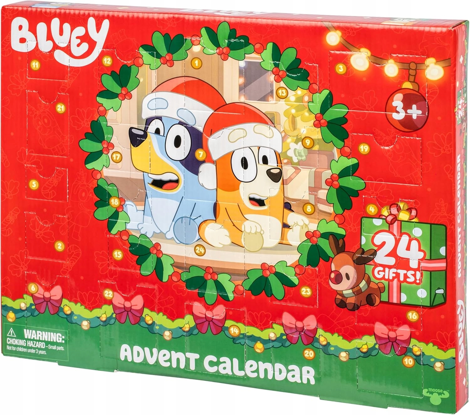 Kalendarz adwentowy BLUEY 2025 – Magia świąt w Twoim domu