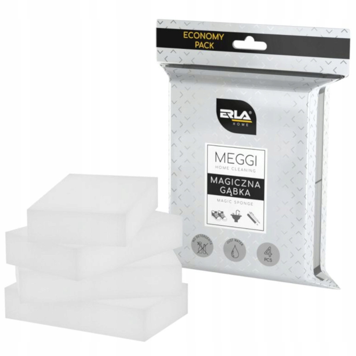 Osram K2 ERLA MEGGI - Magiczna Gąbka Zestaw 4 Sztuk