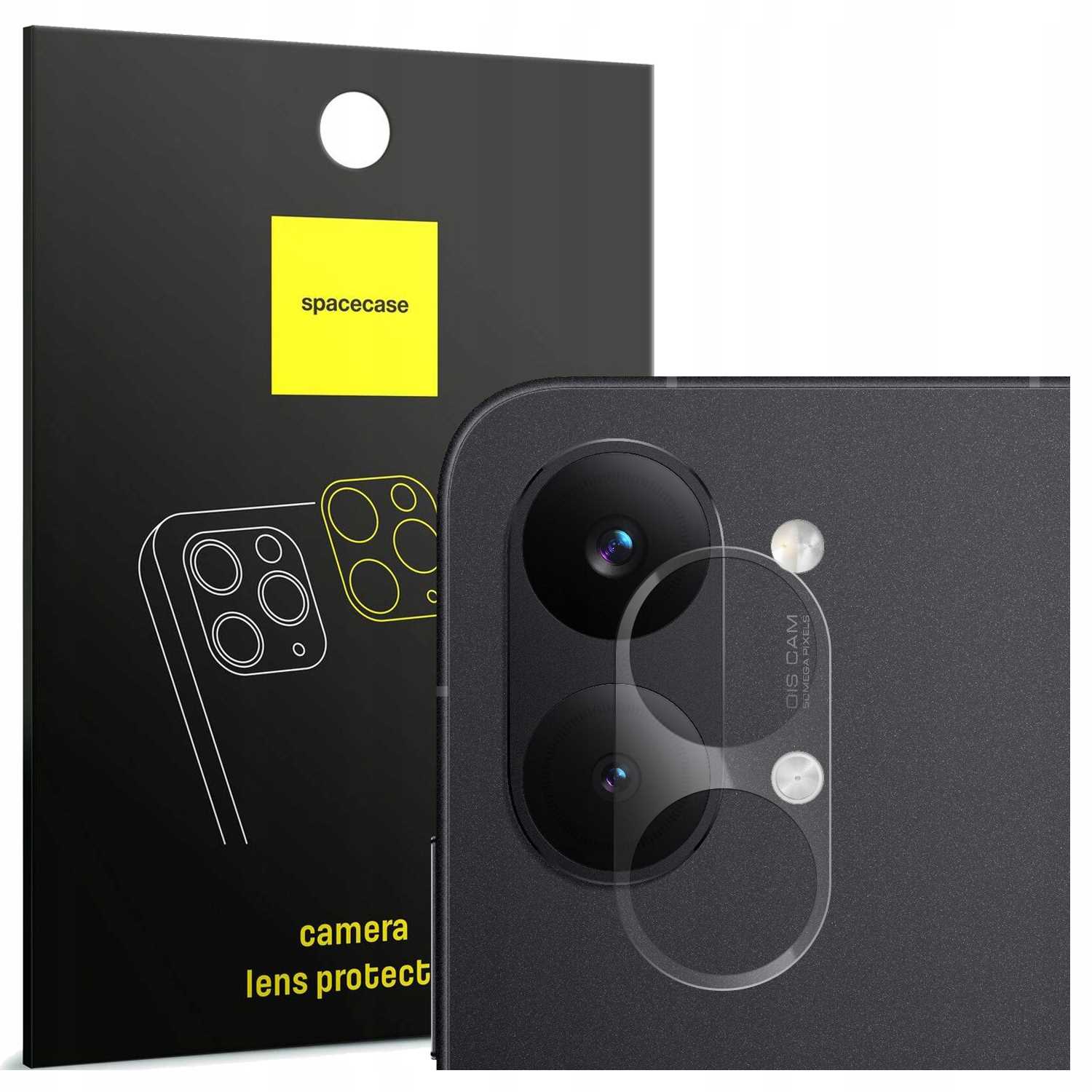 Szkło hartowane na aparat SPACECASE Camera Glass do Poco X8 Pro Max – Doskonała ochrona obiektywu