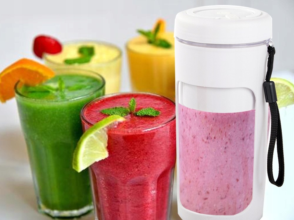 Blender do smoothie przenośny USB bezprzewodowy rozdrabniacz do lodu smycz – Twój towarzysz zdrowego stylu życia