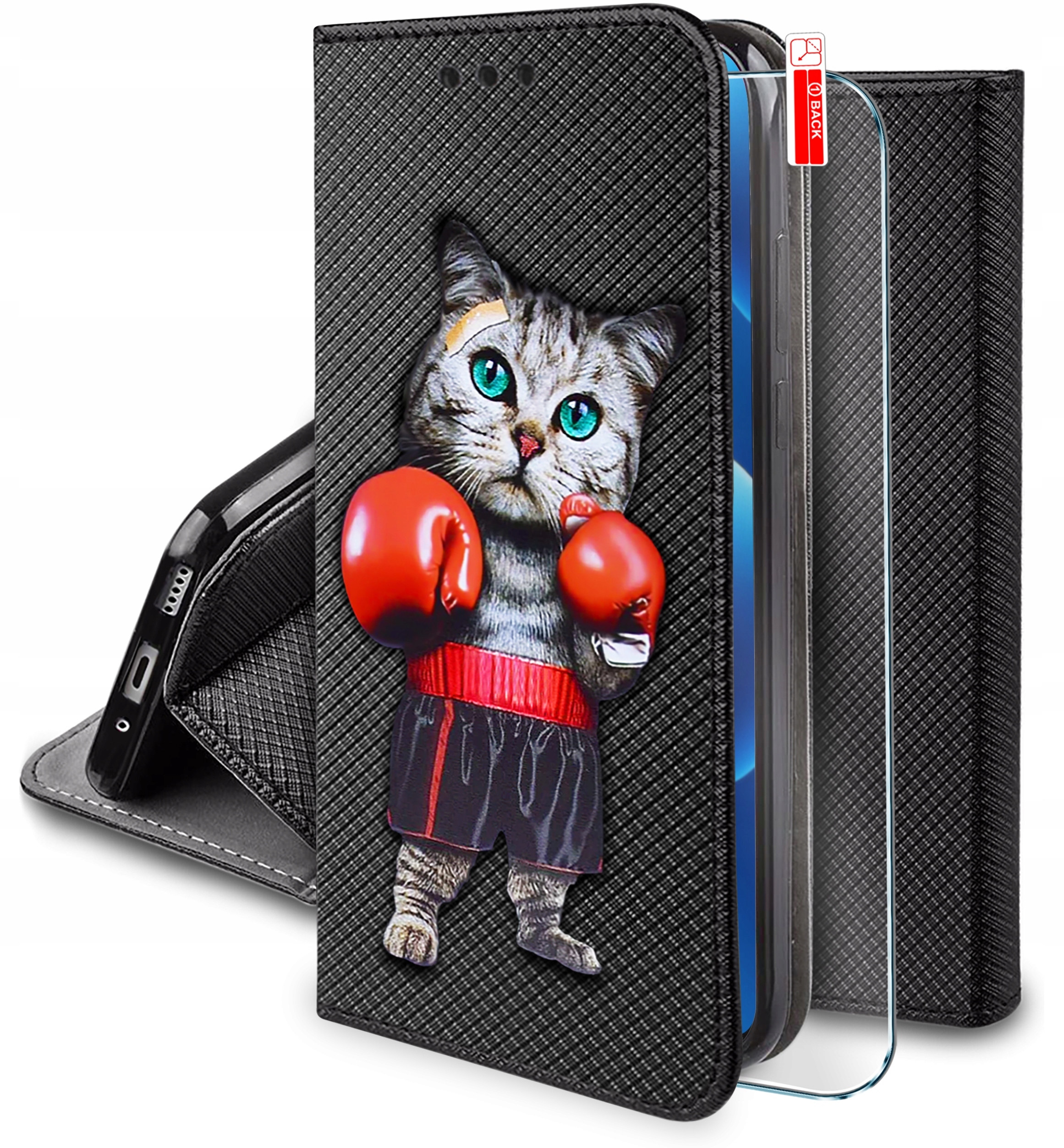 Etui do Xiaomi 14T MAGNET WZORY CASE + SZKŁO 9H – Doskonała ochrona dla Twojego smartfona