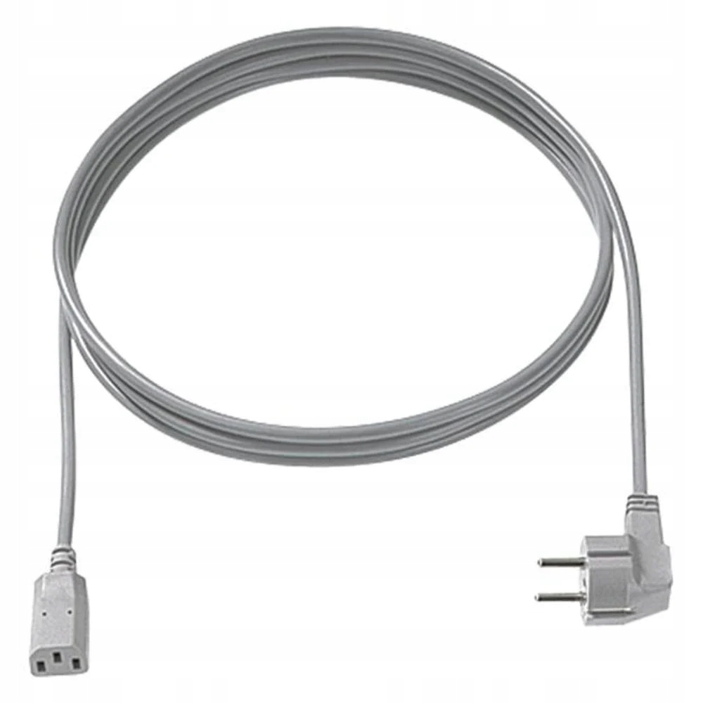 Kabel zasilający H05VV-F 3G1.0mm² czarny – Idealne rozwiązanie dla Twojego sprzętu audio i wideo