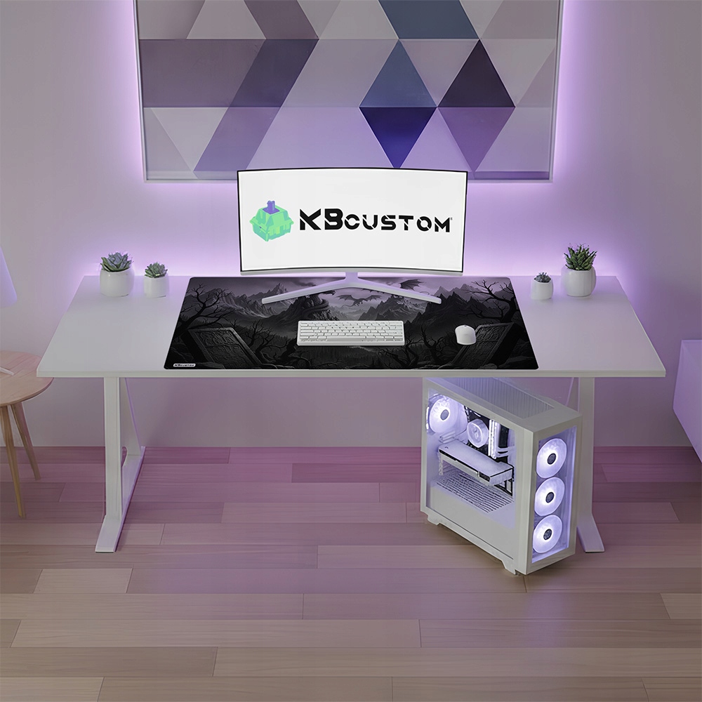 Duża Podkładka Pod Mysz 4mm Grubość 50x50cm KBcustom – Idealna dla Graczy