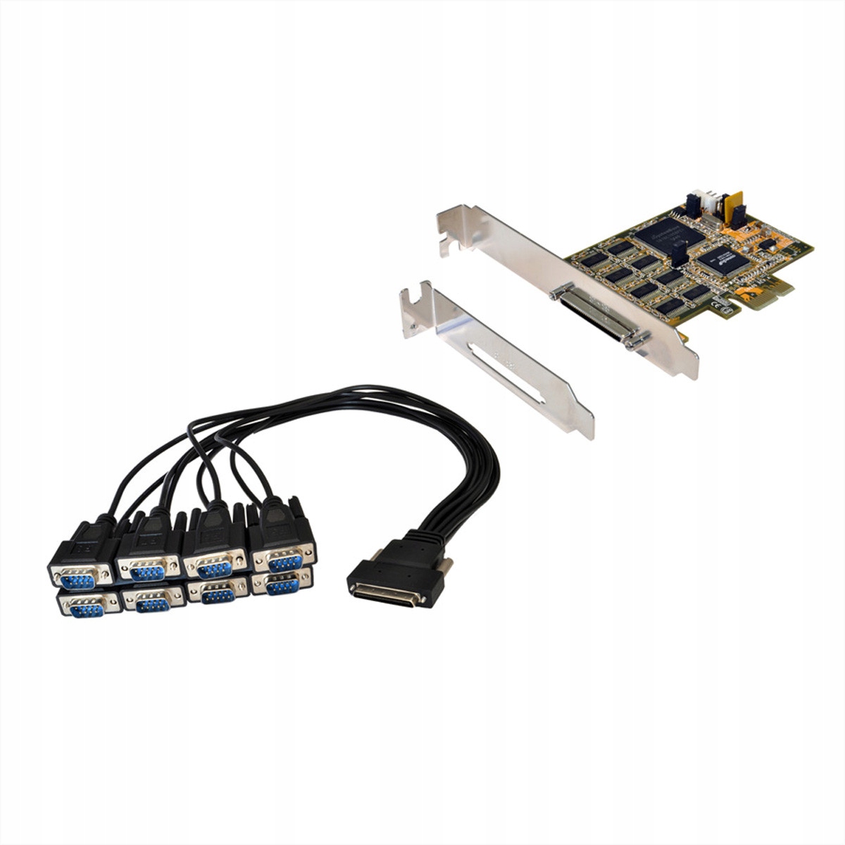 EXSYS EX-44388 Karta PCI Express 8x szeregowa RS-232 – Rozszerz swoje możliwości komunikacyjne