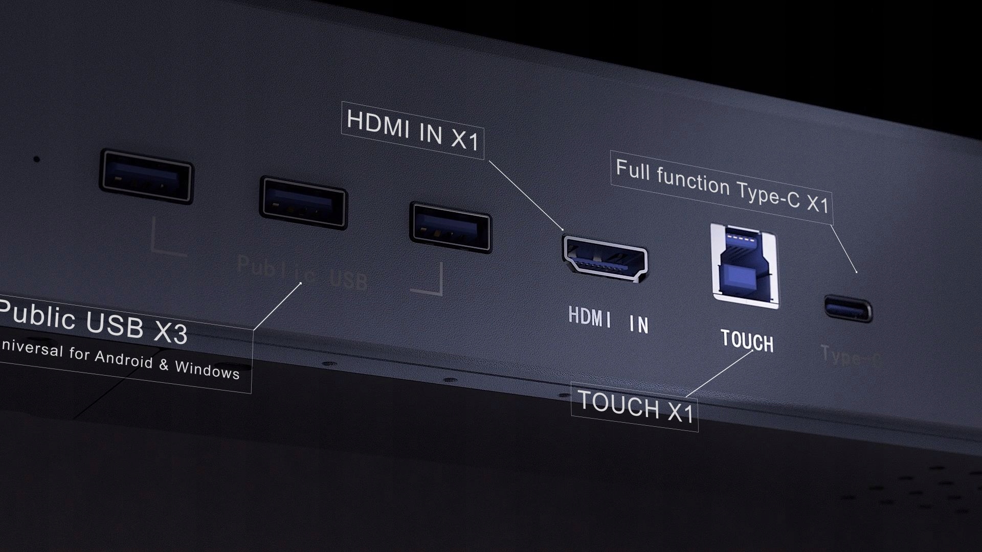 Ekran dotykowy z technologią zero bonding