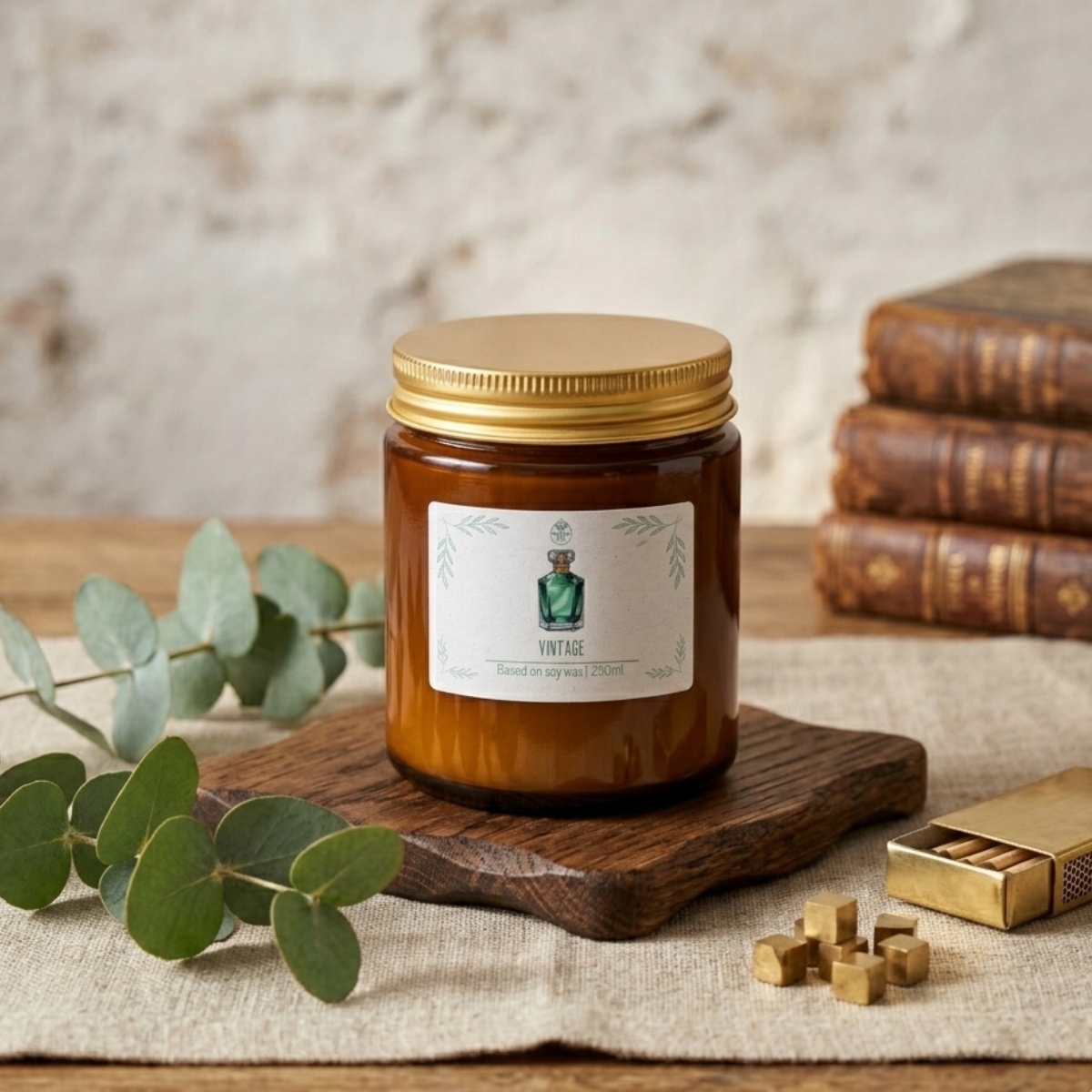 Świeczka zapachowa Vintage 250ml – Klasyczna elegancja w nowoczesnym wydaniu