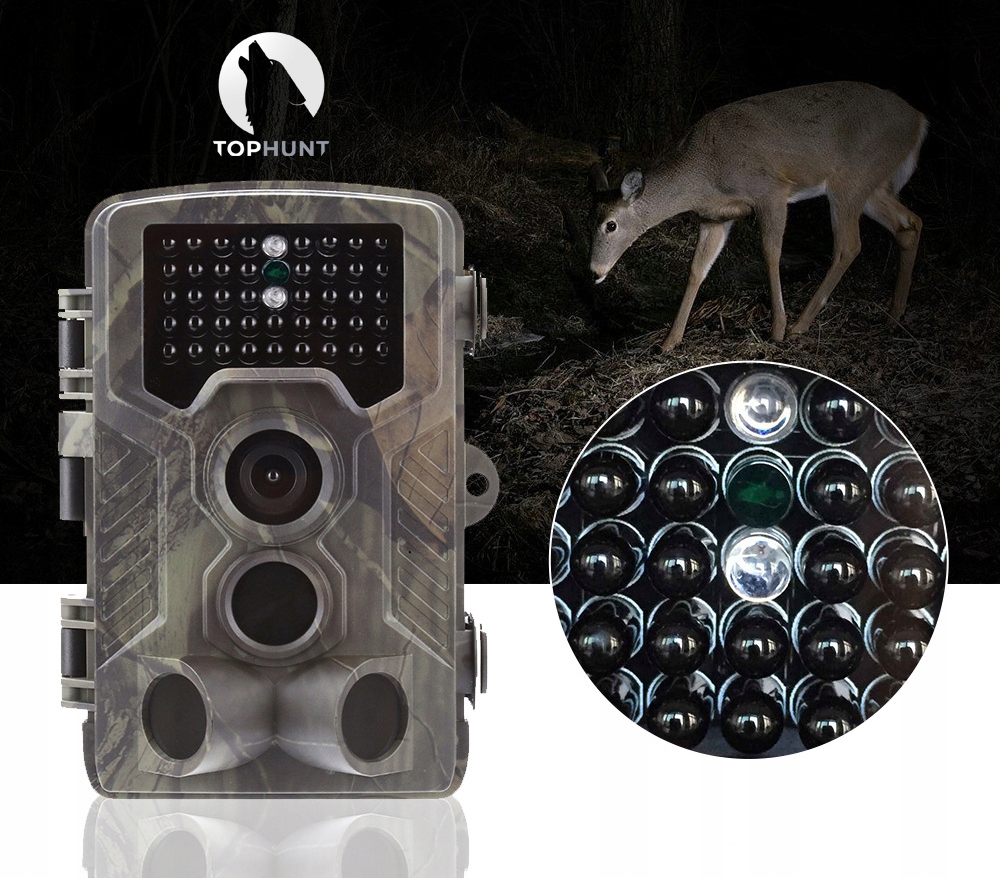 Funkcje detekcji ruchu – Kąt 120° i zasięg do 25m