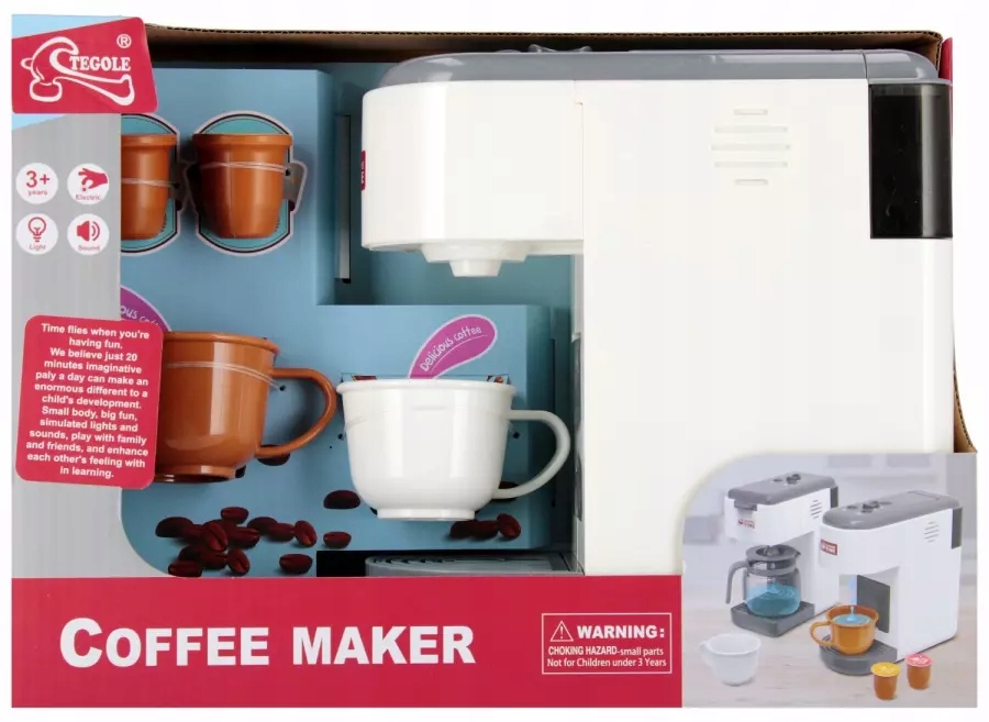 Ekspres do kawy Mega Creative – Zestaw kawowy dla małych baristów