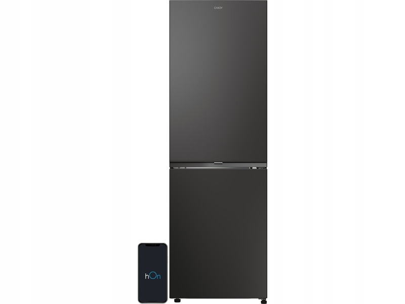 Lodówka CANDY Fresco 300 ECN2CQTEB186 – Elegancja i funkcjonalność w Twojej kuchni