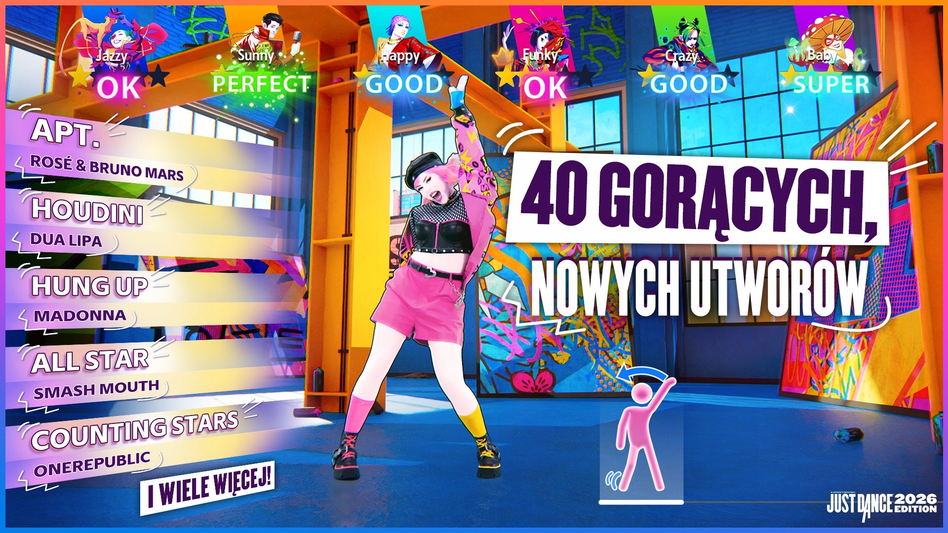 40 nowych utworów – Tańcz do hitów i klasyków!