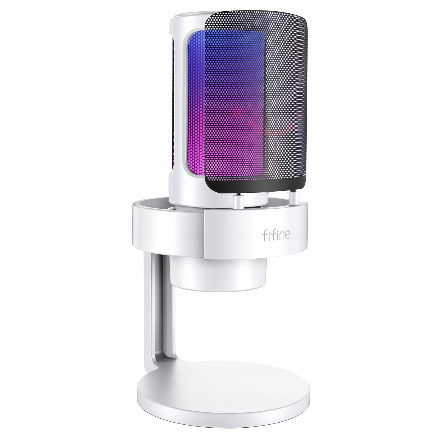 Mikrofon pojemnościowy studyjny Fifine A8W AMPLIGAME USB RGB – Idealny do streamingu i gier