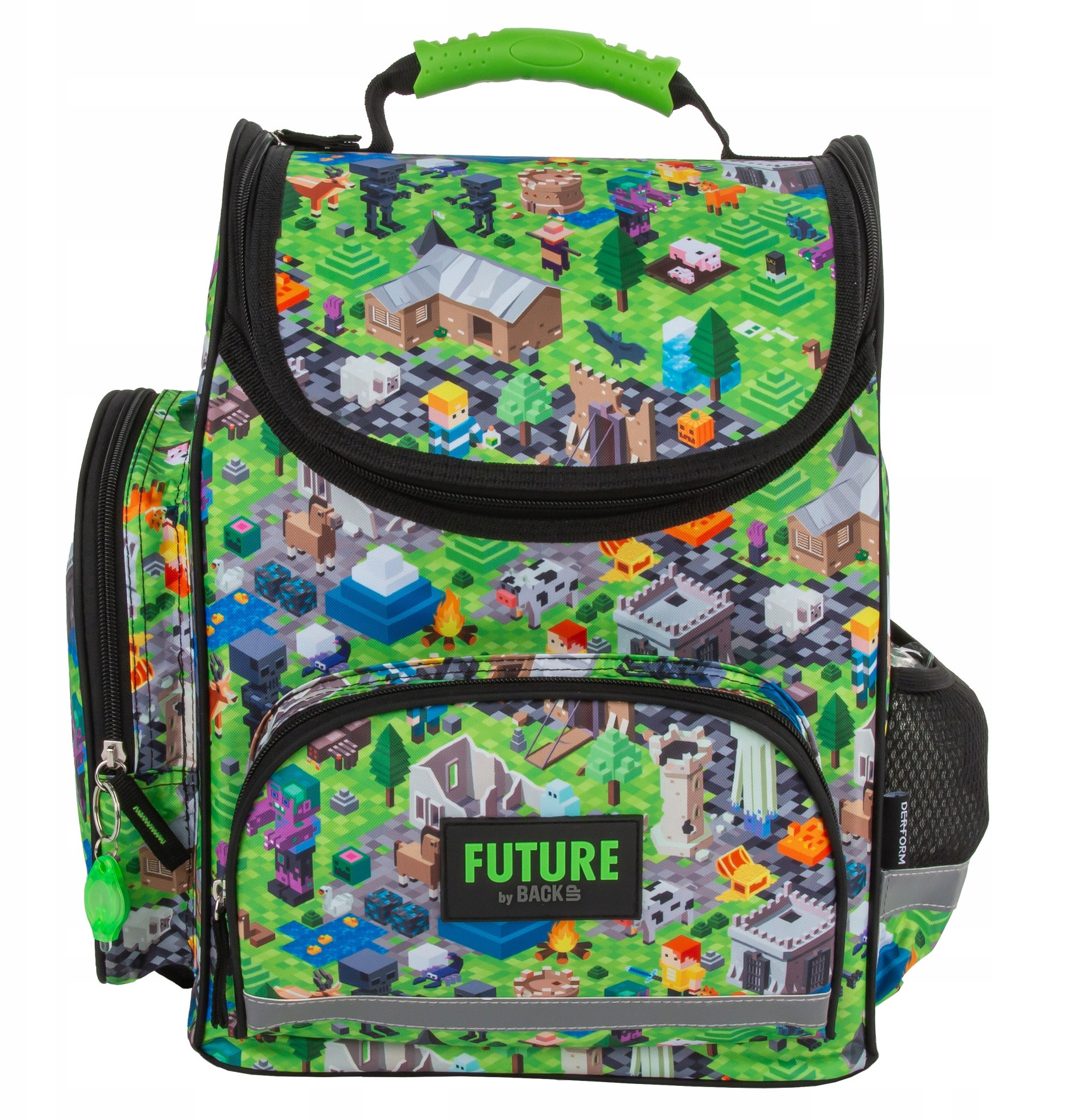 Pojemne kieszenie boczne – praktyczność na co dzień