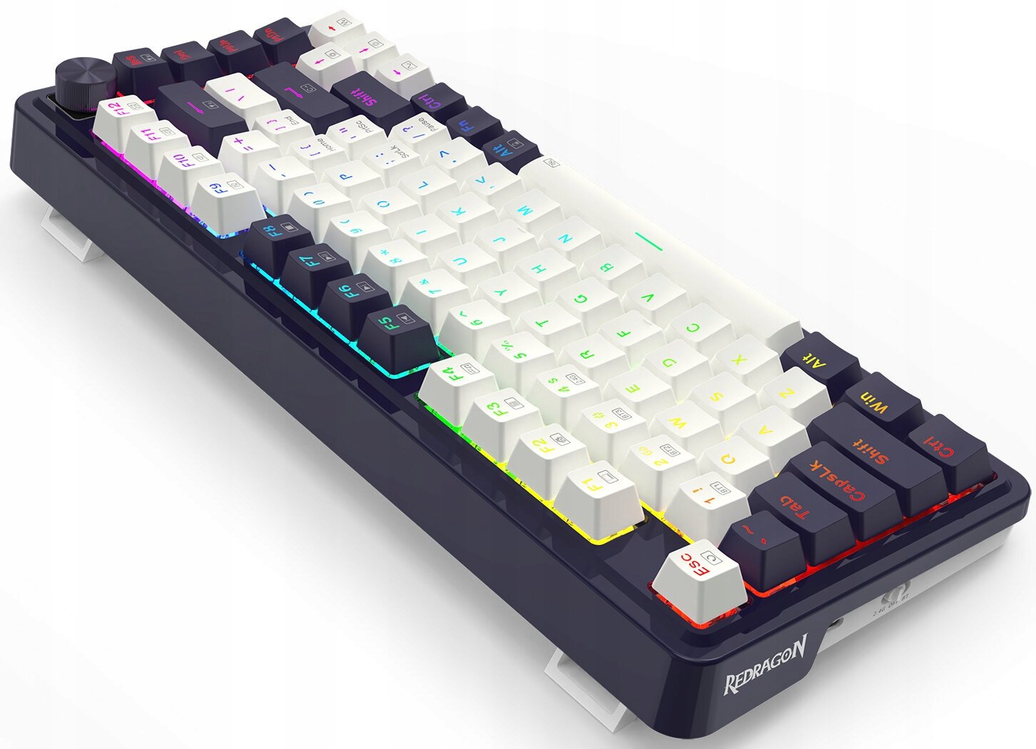 Kompaktowy design 75% z 81 klawiszami