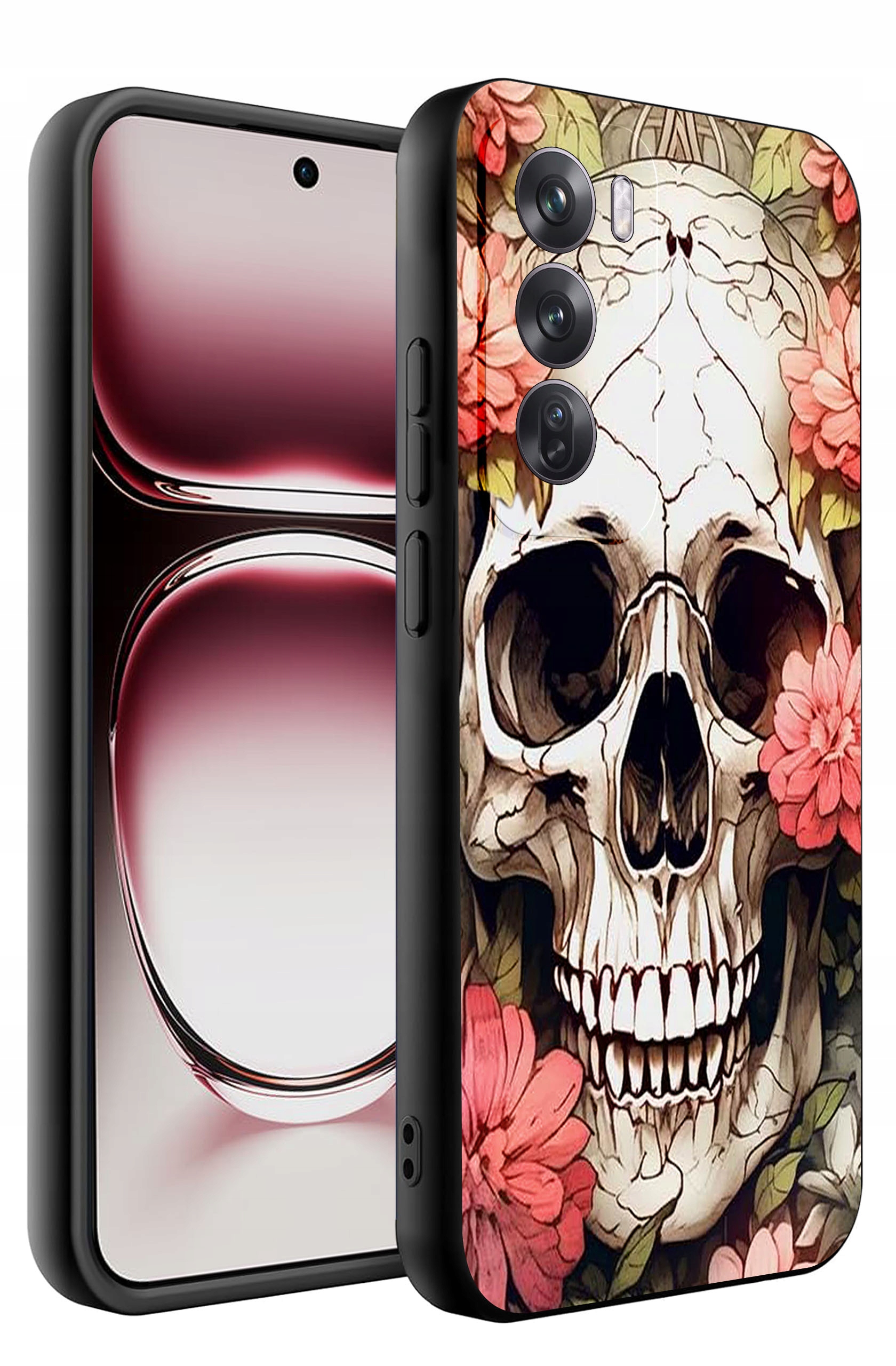 Etui do Oppo Reno 12 5G | Wzory | Silikonowe Matt Case – Ochrona i styl w jednym