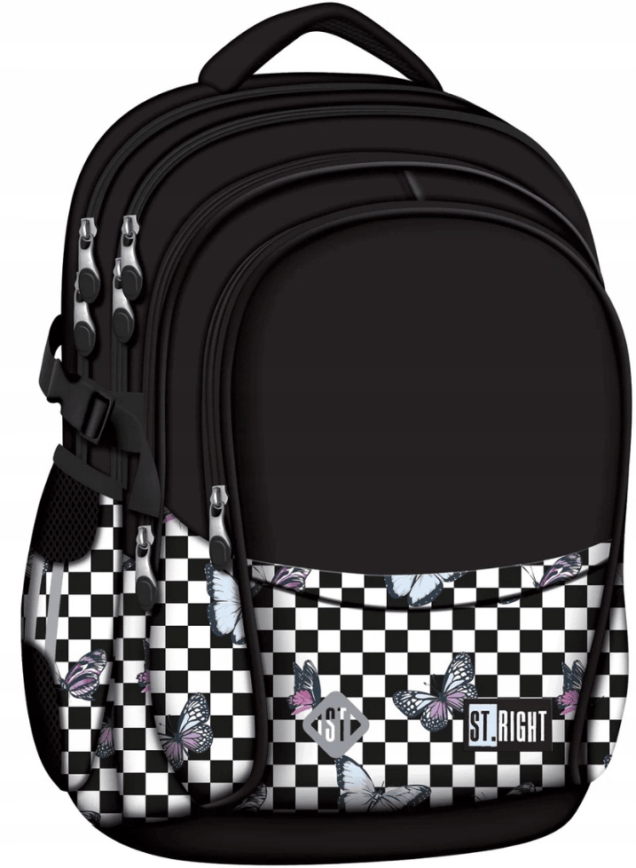 Plecak St.Right 30x42x16 – Stylowy i funkcjonalny towarzysz dla Twojego dziecka
