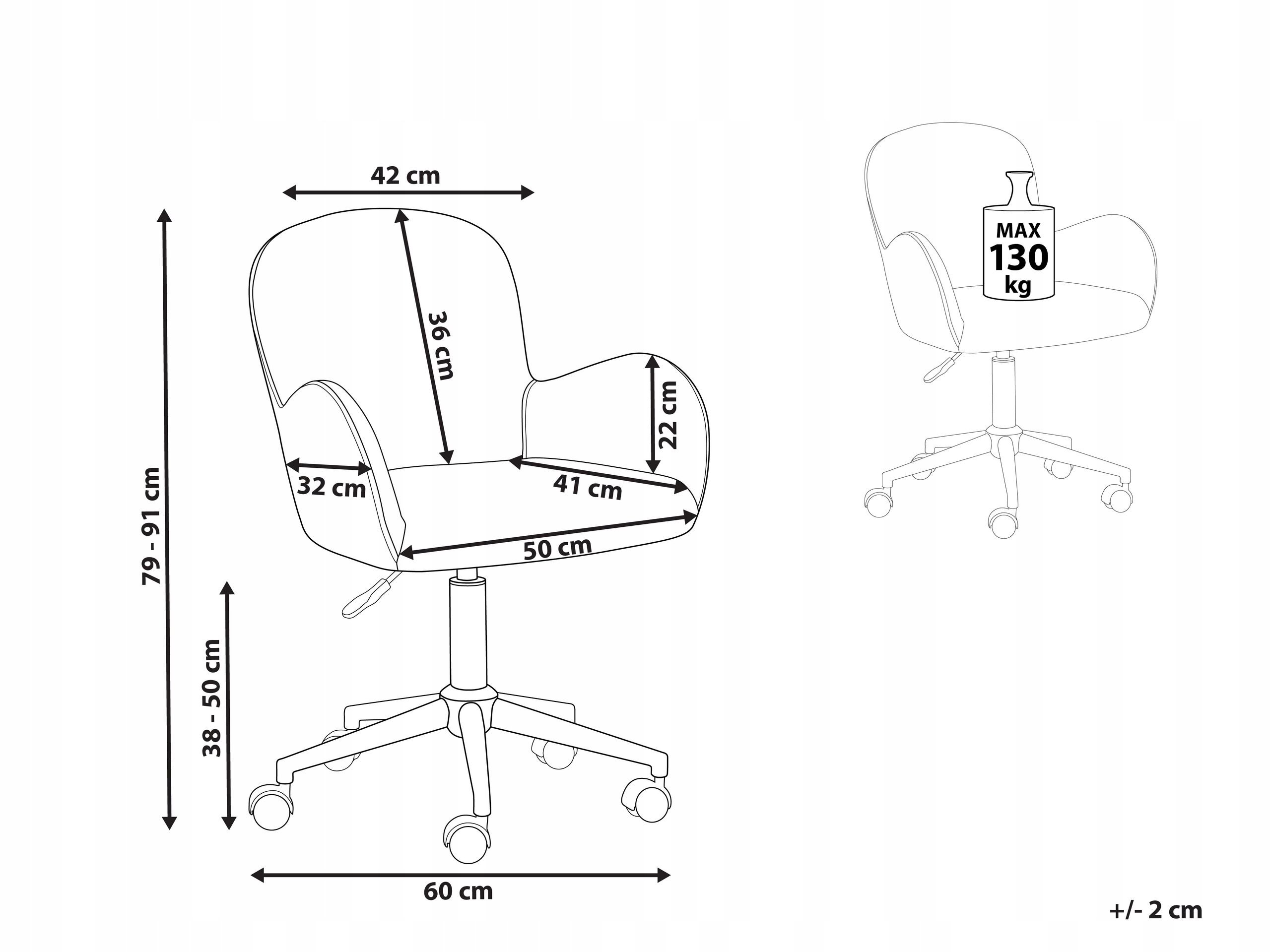 Wygodne siedzisko z welurowej tkaniny