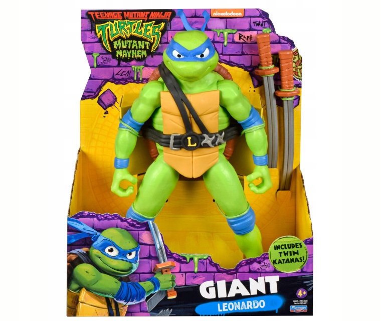 Bogate opakowanie filmowe TMNT Mutant Mayhem