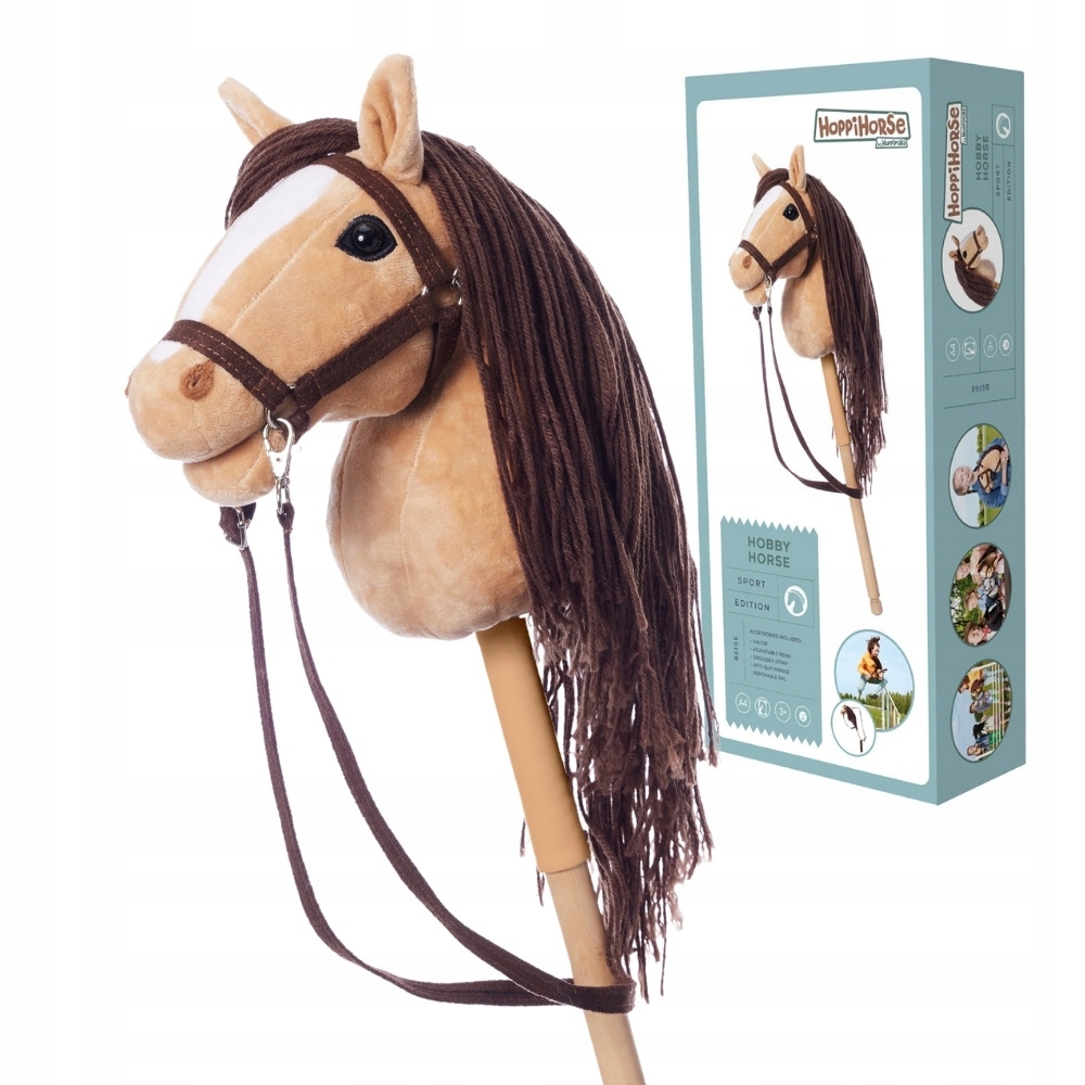 Koń na kiju Hobby Horse HOPPIHORSE A4 – Rozpocznij swoją przygodę z Hobby Horsingiem!