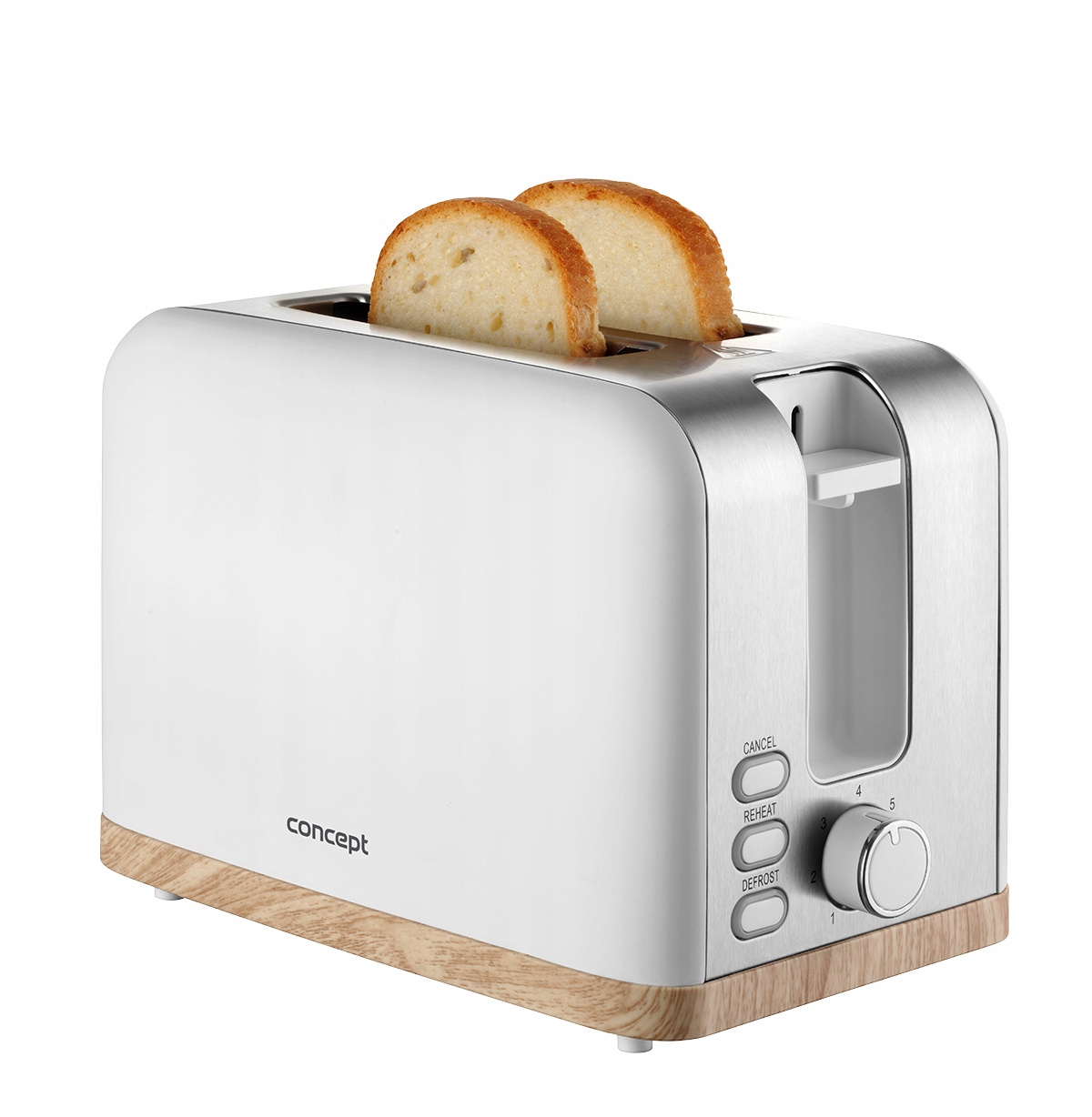 7 poziomów opiekania dla perfekcyjnych tostów