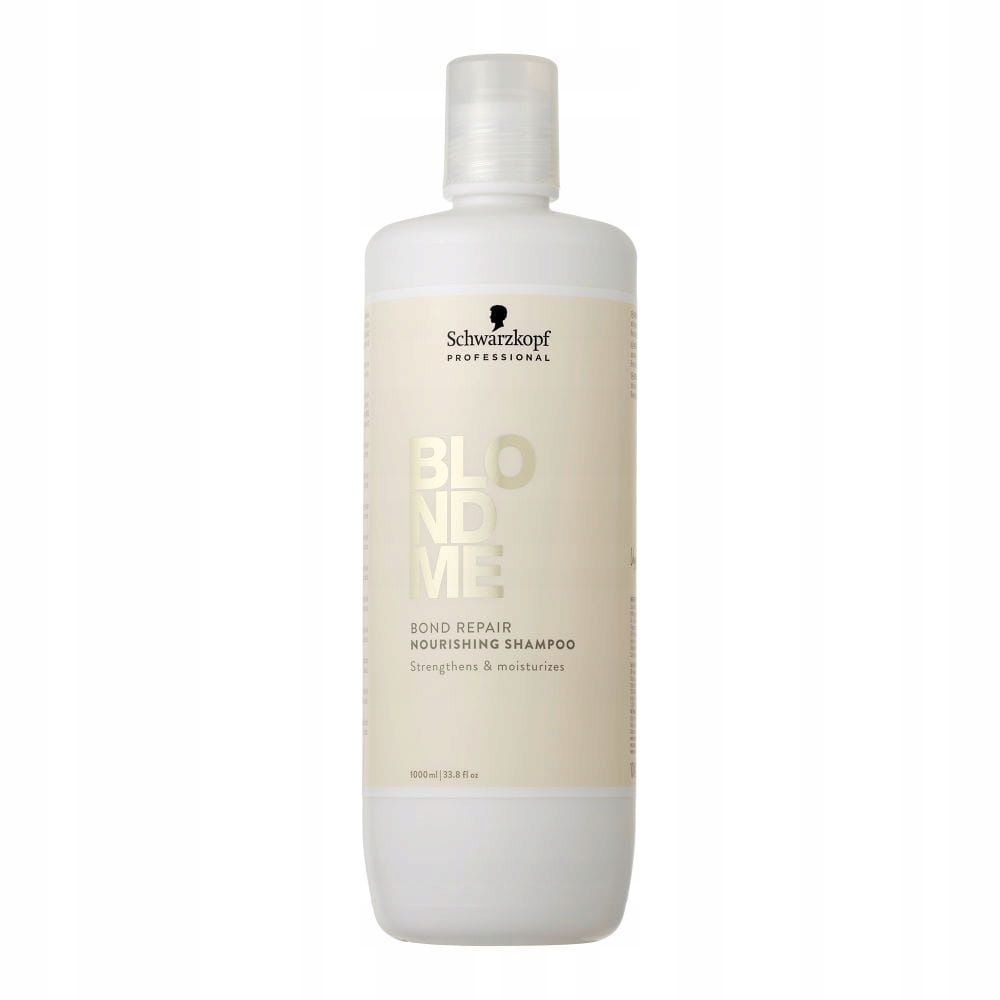 Schwarzkopf Professional BlondMe Bond Repair – Wzmacniająco-nawilżający szampon do włosów blond 1000ml