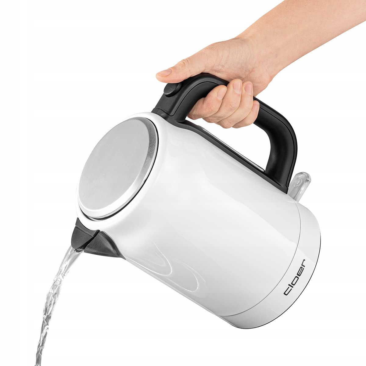 Wysoka moc 2200 W – Szybkie gotowanie wody