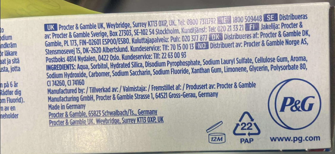 Składniki aktywne dla zdrowych zębów