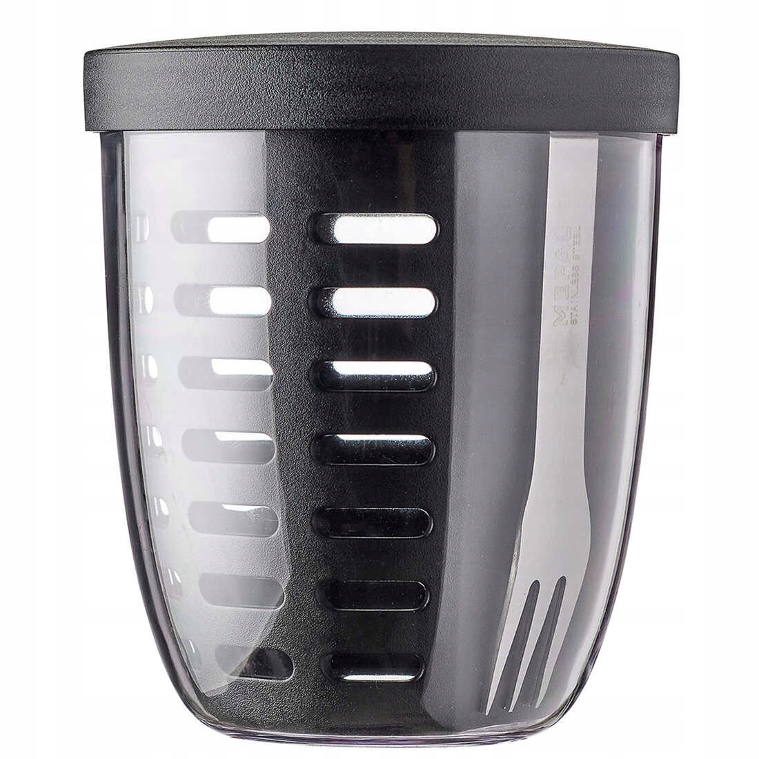 Pojemnik na żywność Fruit&Veggie Pot Ellipse Nordic Black Mepal 0,6 l – Idealny do zdrowych przekąsek