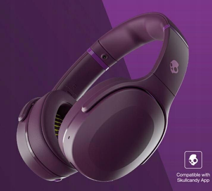 Słuchawki Skullcandy Crusher Evo Wireless Midnight Plum – Doskonałe brzmienie w Twoich uszach