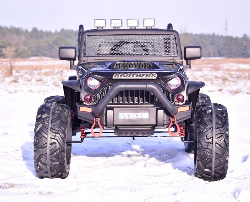 JEEP NA AKUMULATOR BROTHERS – Idealny pojazd dla małych kierowców