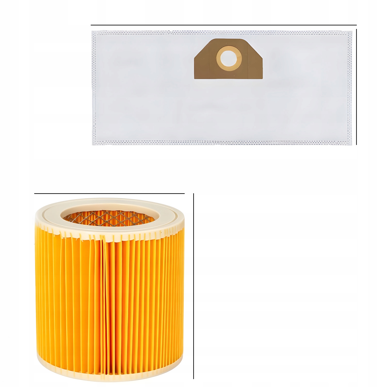 Zestaw Zawiera: 10 Worków i Filtr Powietrza