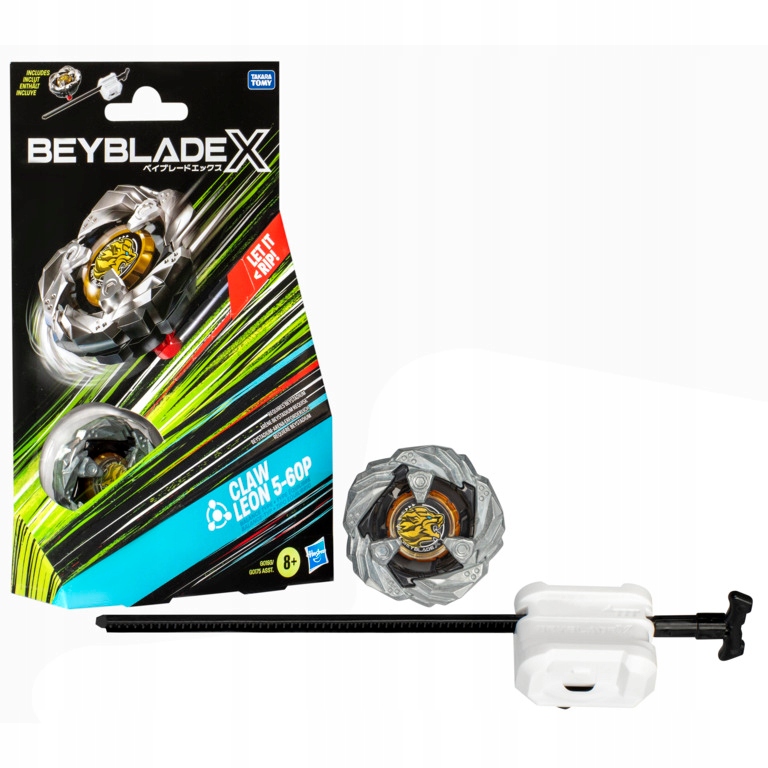Beyblade X Claw Leon 5-60P UX Starter Pack – Nowa generacja walk Beyblade
