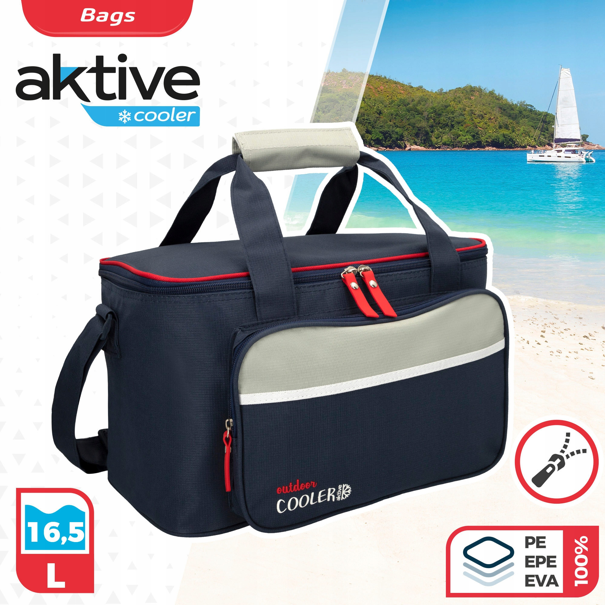 Przeznaczenie torby Aktive AKTIVE-COOLER BAG - OUTDOOR C