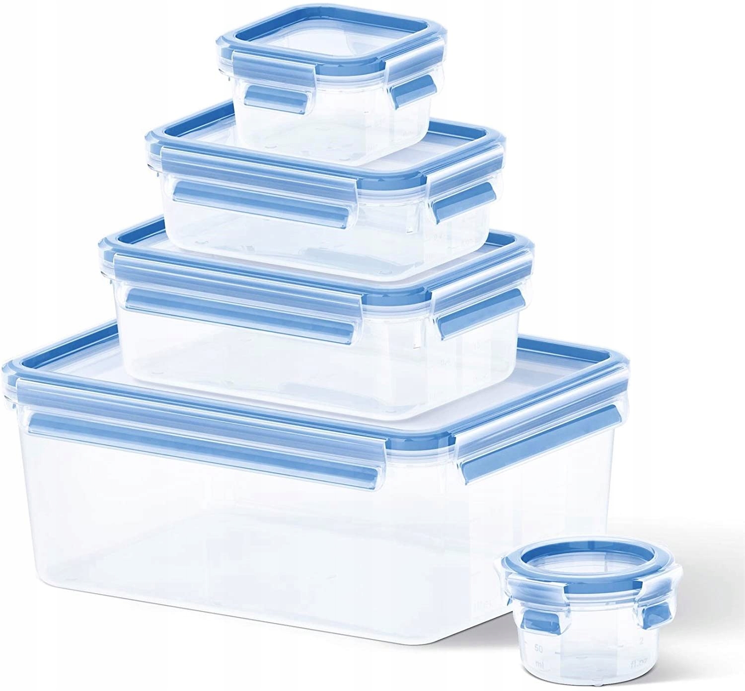Tefal Pojemniki Plastikowe Fresh K3029012 – Idealne do przechowywania żywności