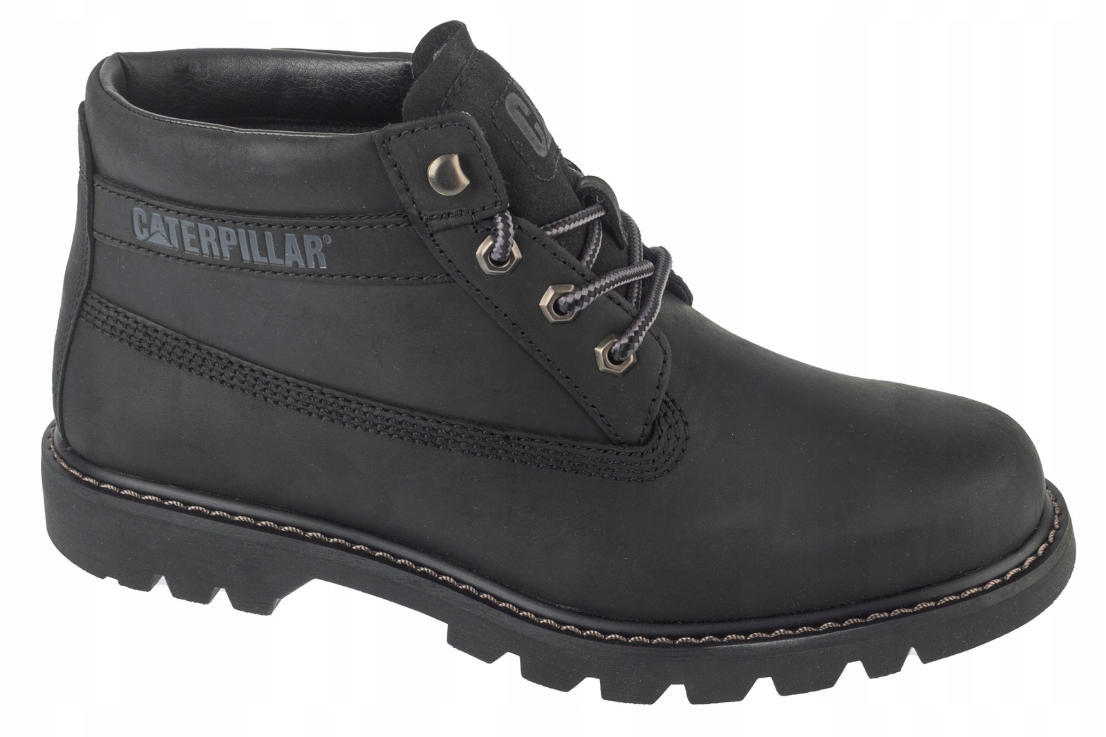 Caterpillar Colorado 2.0 Chukka – Męskie trapery w eleganckim czarnym nubuku