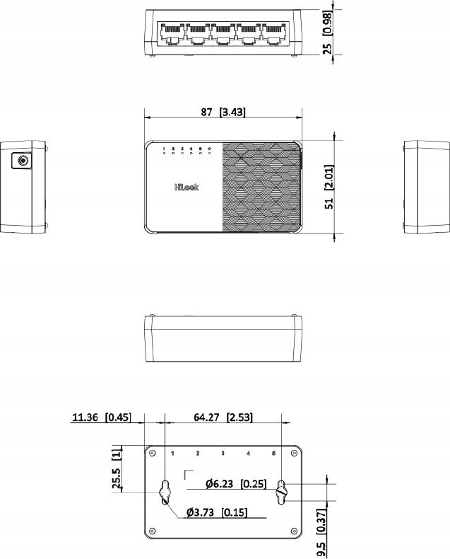 Kompaktowy design i łatwość montażu