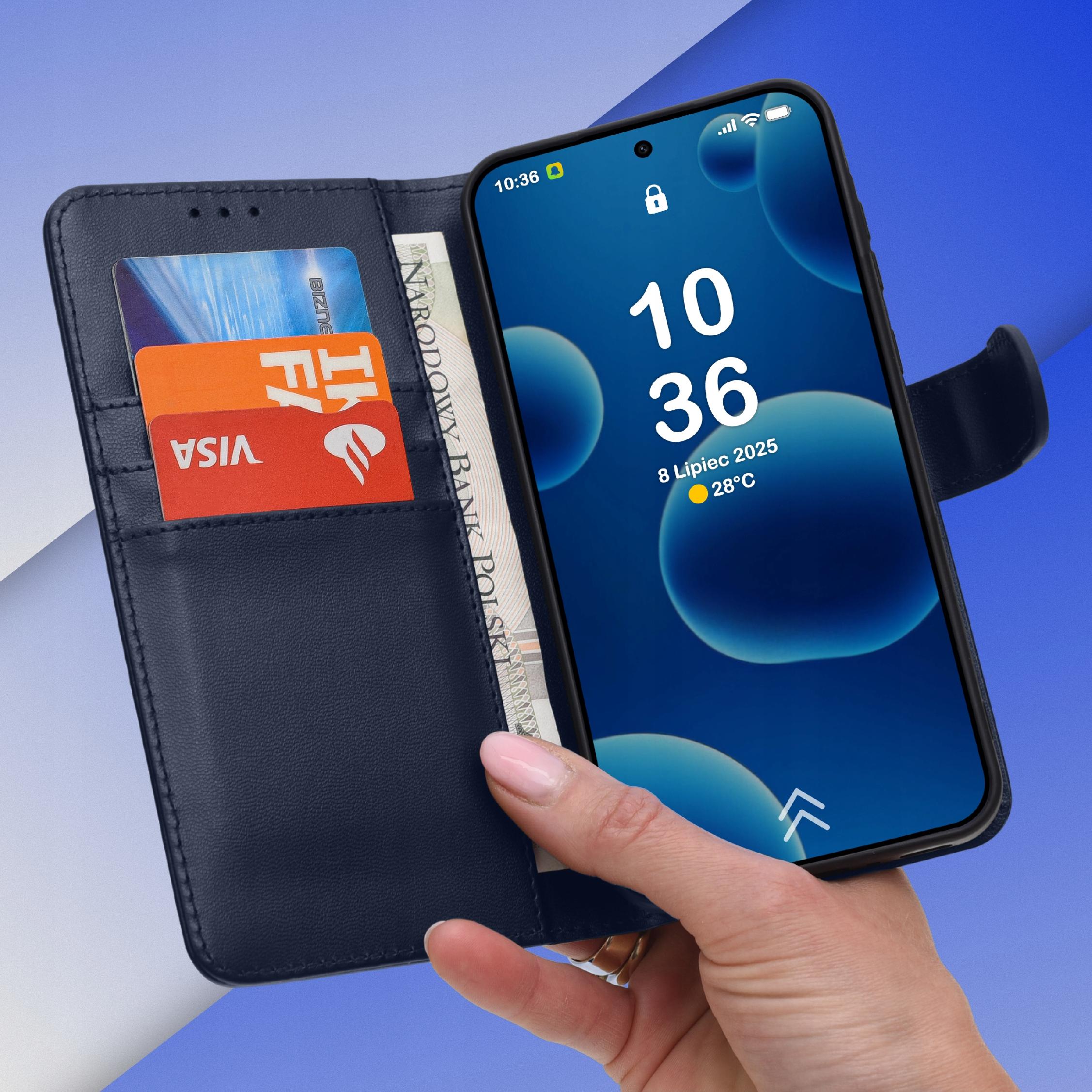 Wygodne kieszonki na karty i banknoty – Etui jako portfel